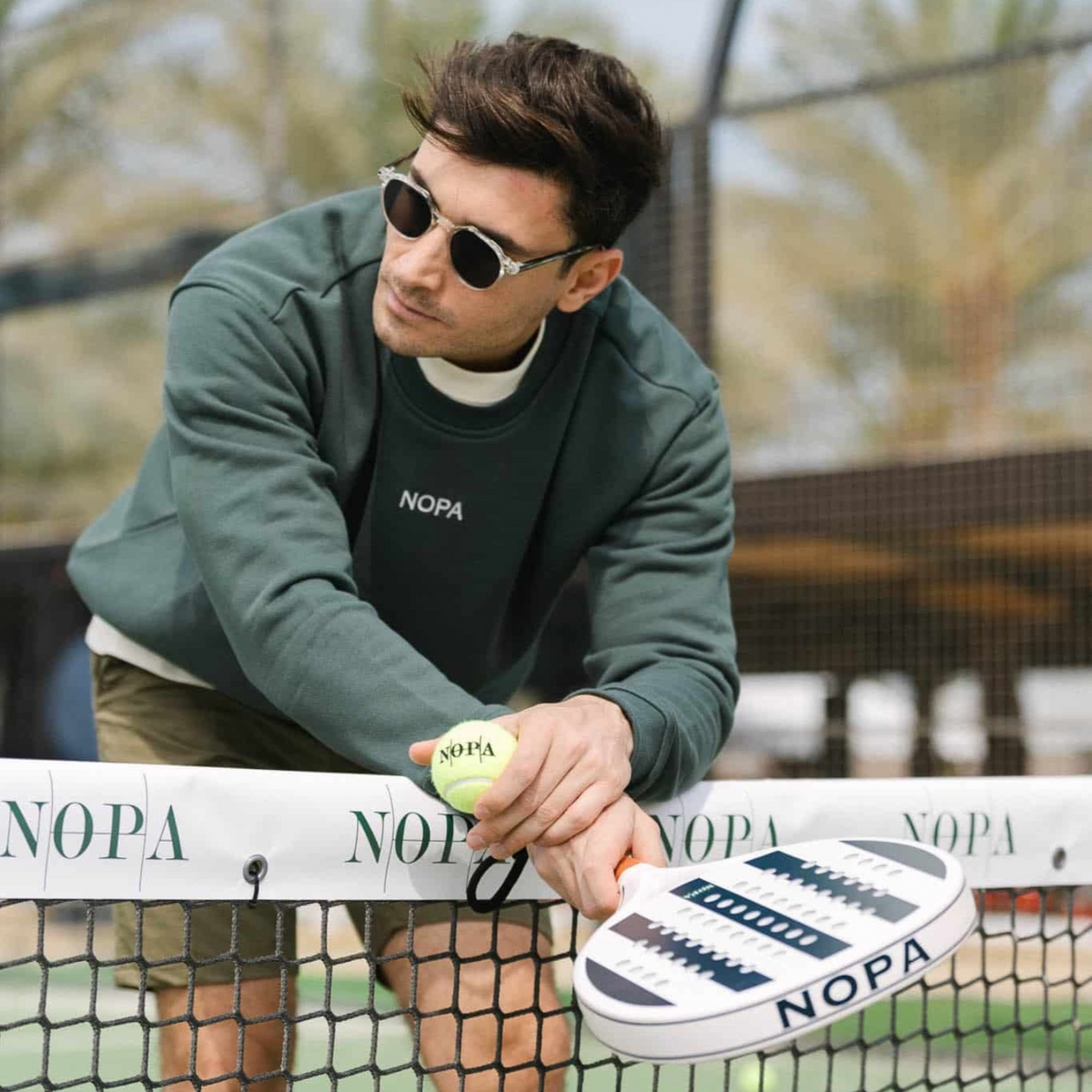 NOPA Classics 'Blue Monarch' Padel Racket