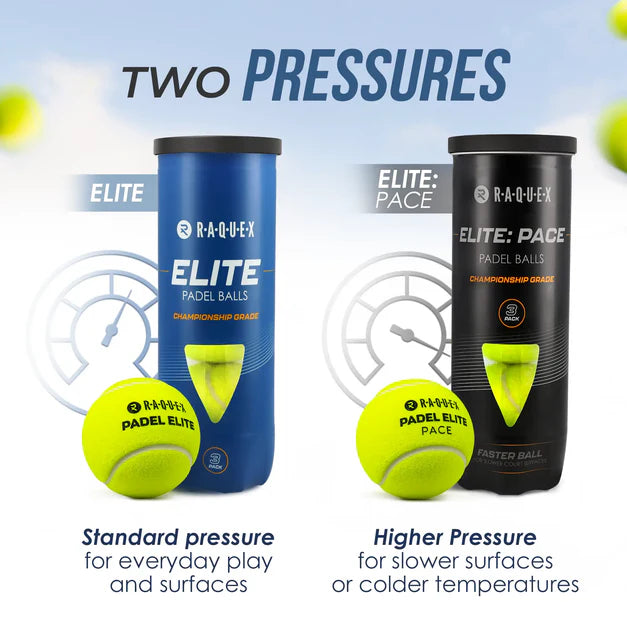 Raquex Elite Standard / Pace Padel Balls
