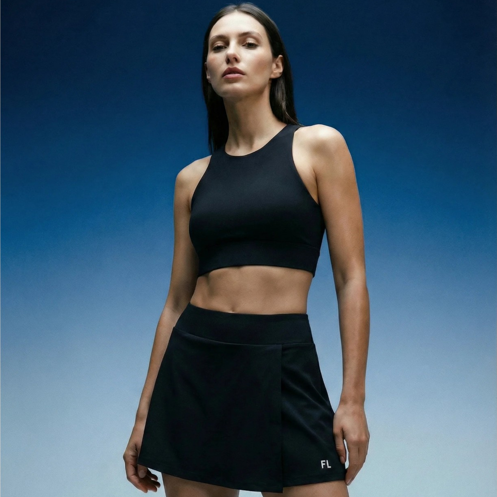 Fortyluv Oncourt Women's Flow Skirt - Black