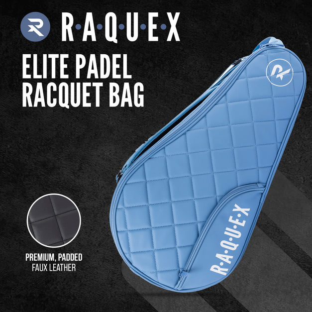 Raquex Elite Quilted Padel Racket Bag