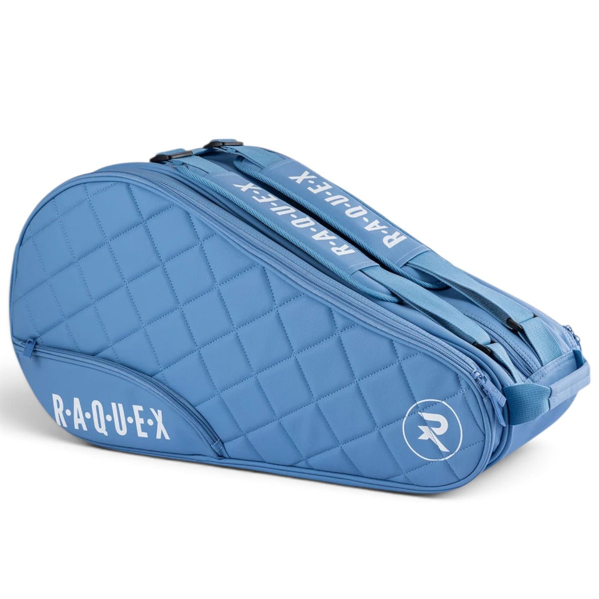 Raquex Elite Quilted Padel Racket Bag - Blue/Black