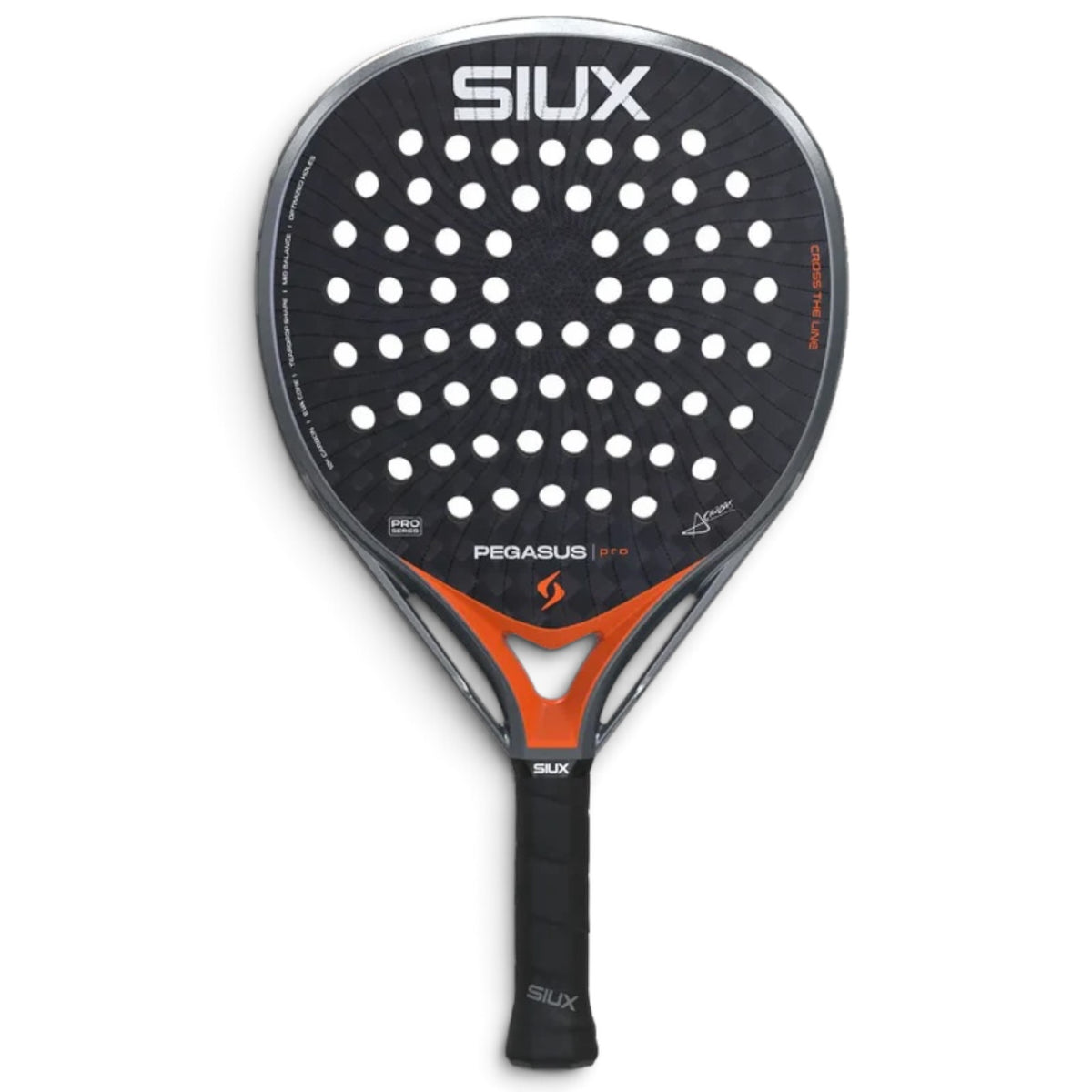 Siux Pegasus Pro 26 Lava Orange Padel Racket