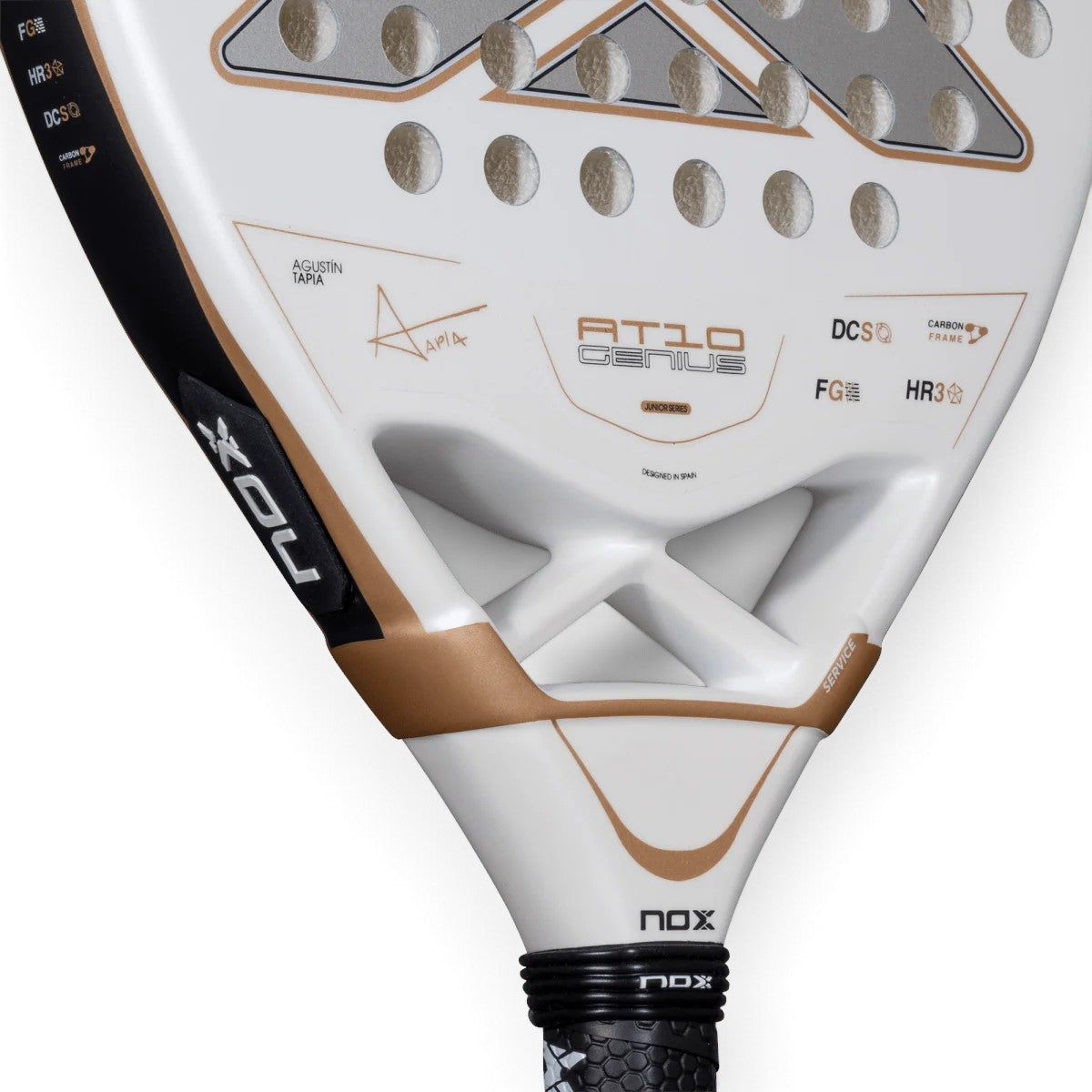 NOX AT10 Genius JR by Agustín Tapia Junior Padel Racket