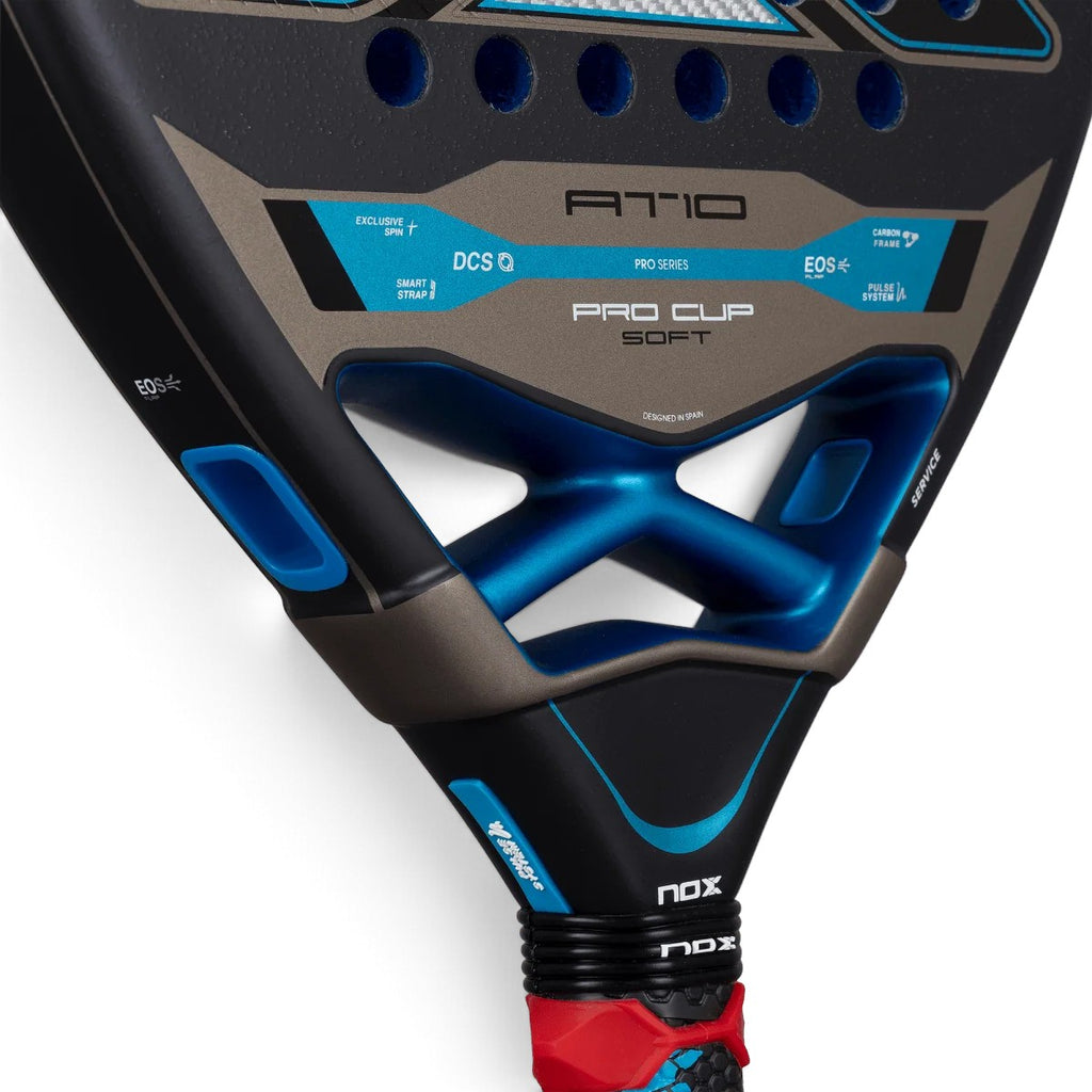 Nox AT10 Pro Cup Soft by Agustín Tapia Padel Racket