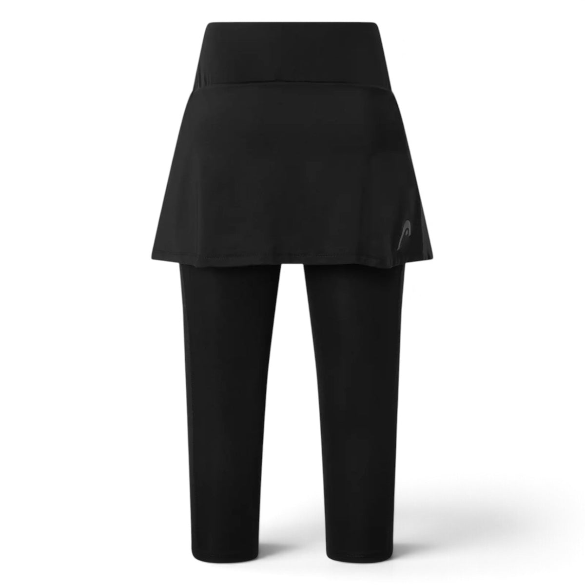 HEAD CLUB Women's 3/4 Tights Skort - Black