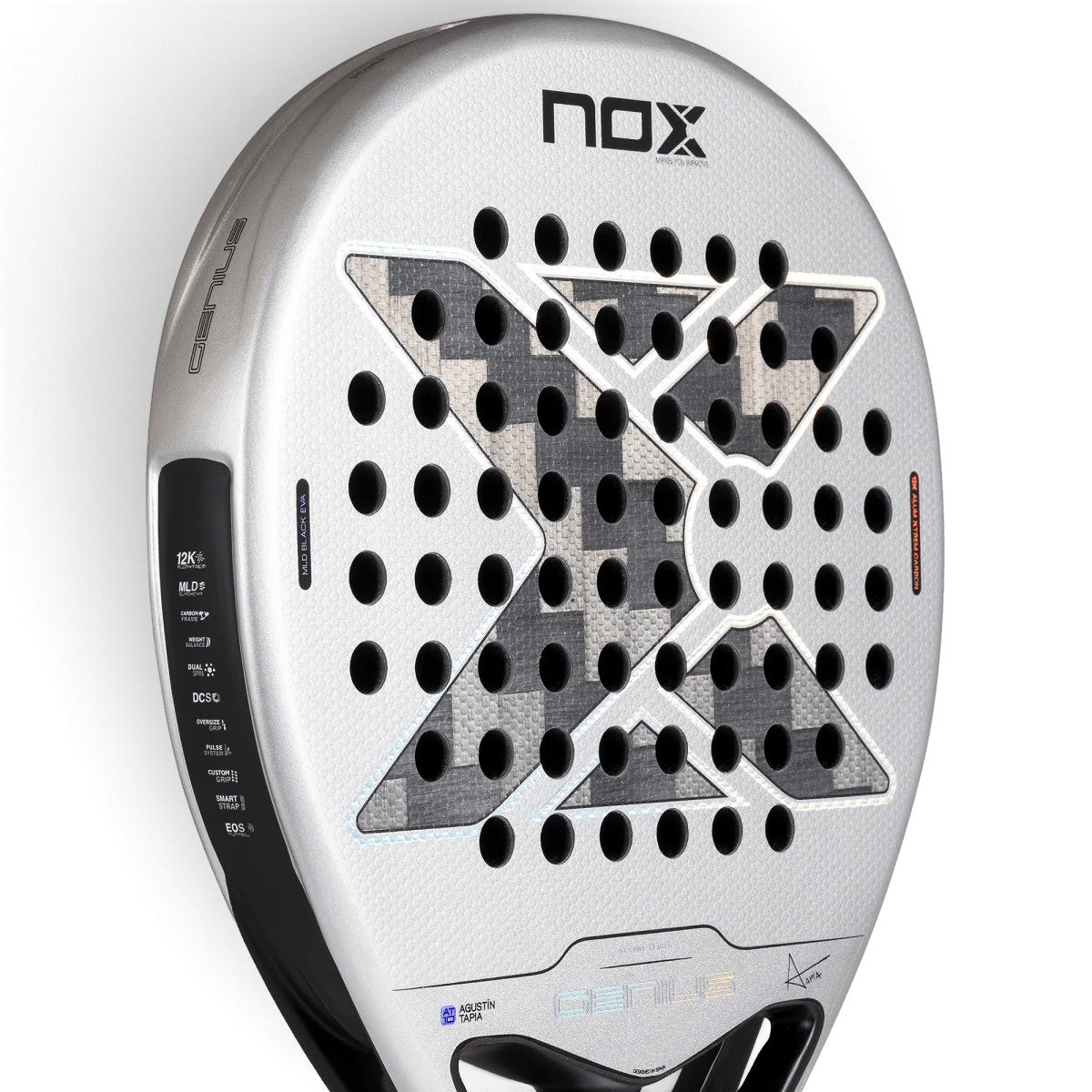 NOX AT10 Genius 12K Alum XTREM by Agustín Tapia Padel Racket 2027