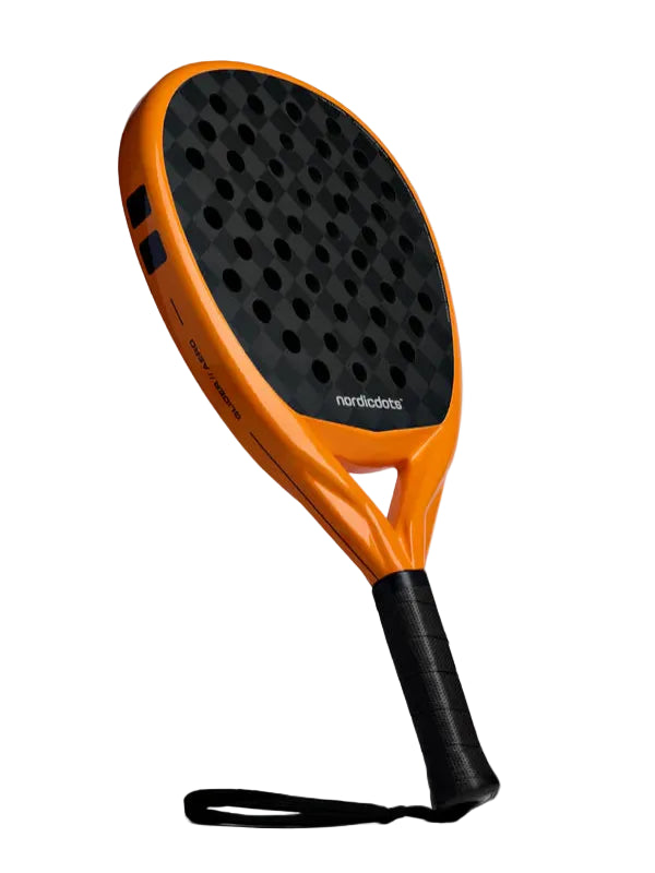 Nordicdot GliderAero - Papaya Orange Padel Racket