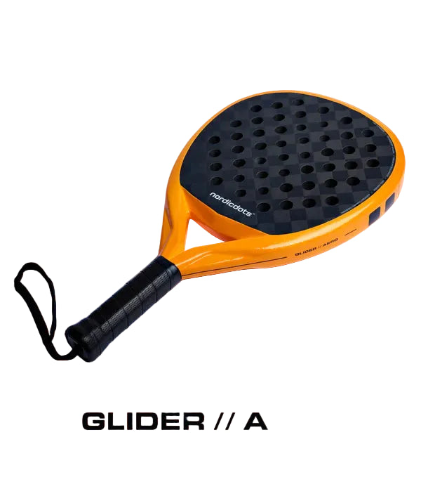 Nordicdot GliderAero - Papaya Orange Padel Racket