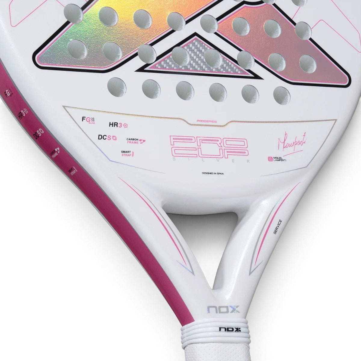 NOX ML10 Pro Cup Silver by Miguel Lamperti Padel Racket 2027