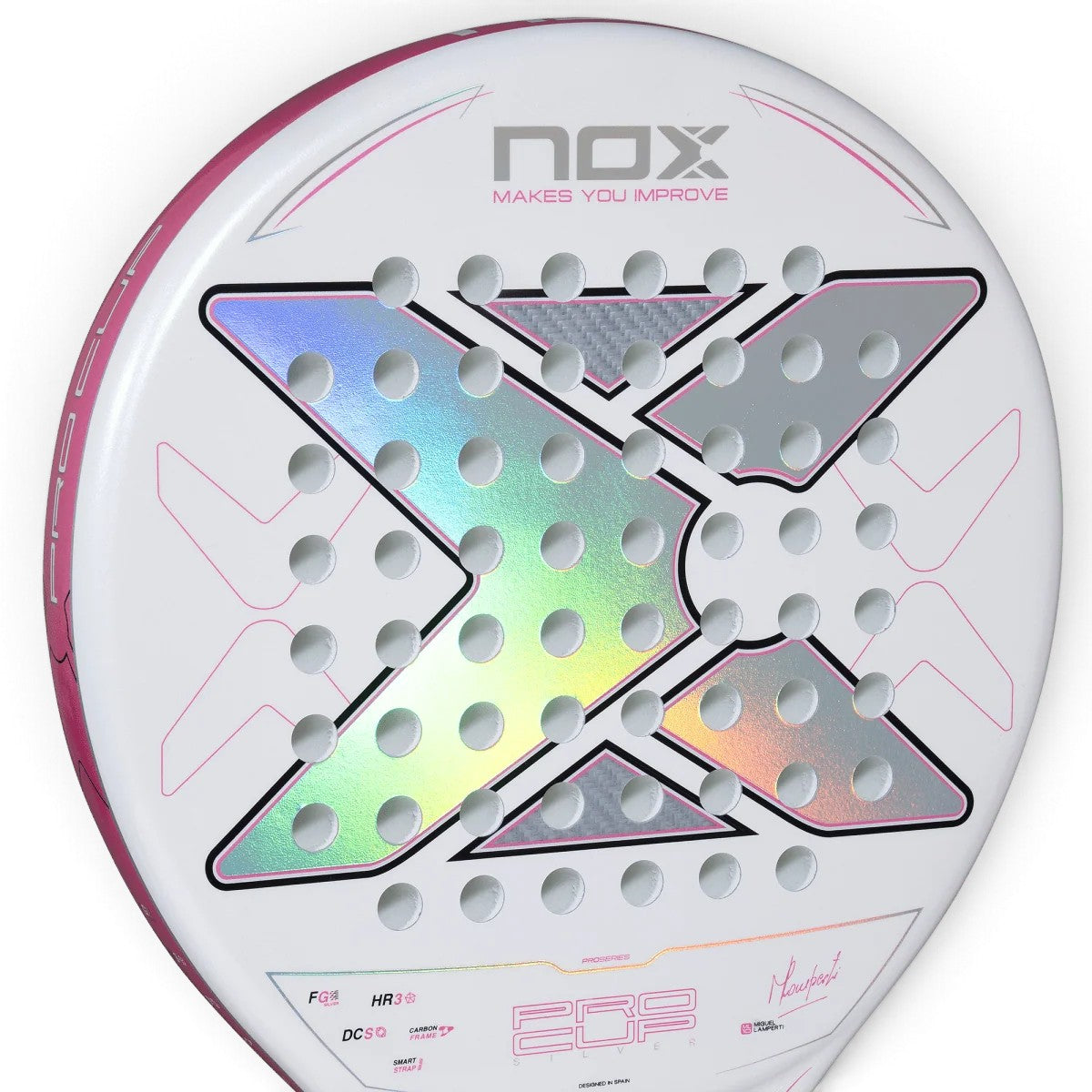 NOX ML10 Pro Cup Silver by Miguel Lamperti Padel Racket 2027