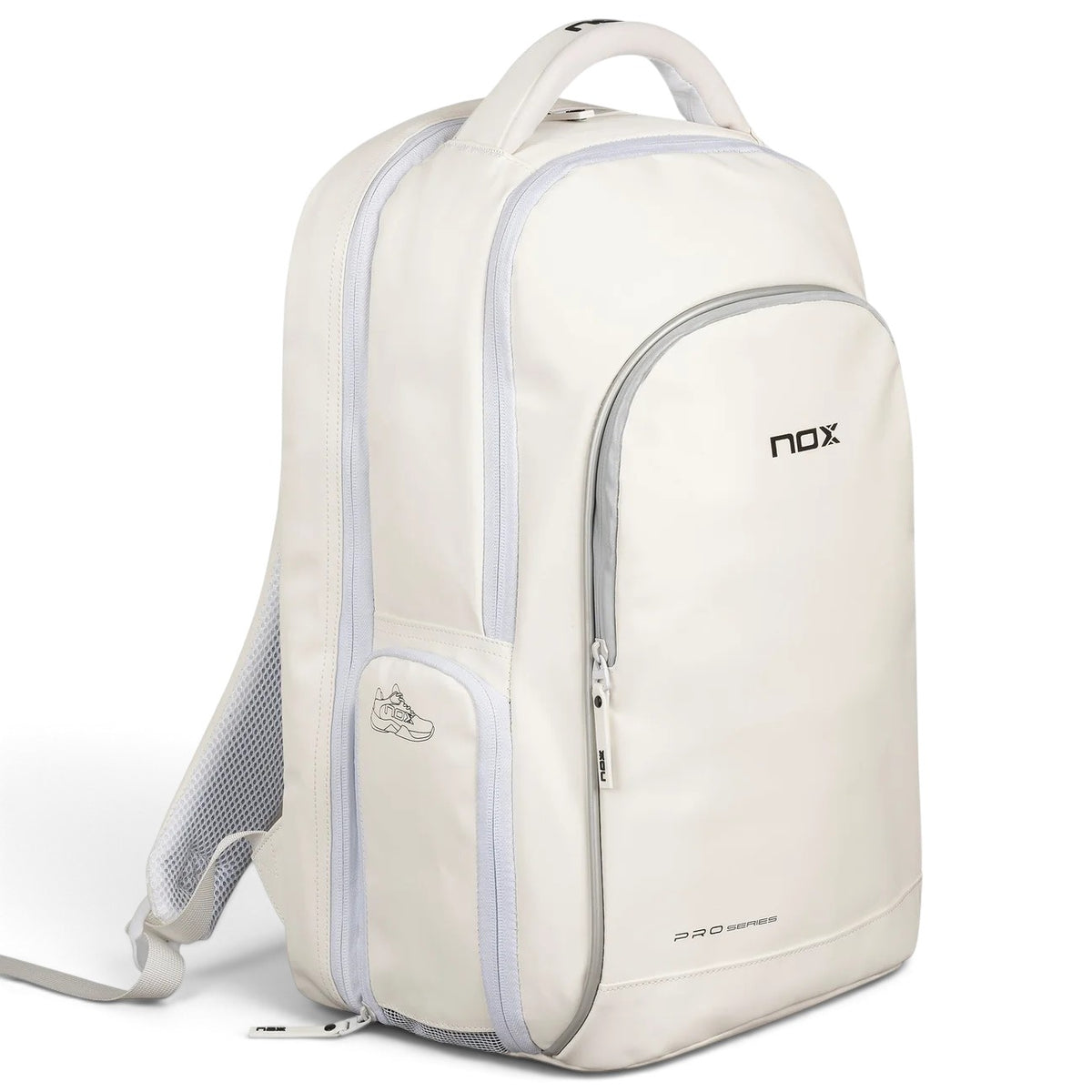 NOX Mochila Pro series White backpack