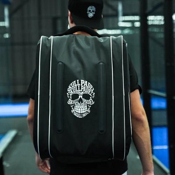 Skull Padel XXL Padel Bag Black White