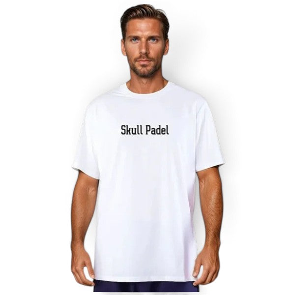 Skull Padel T-shirt - White