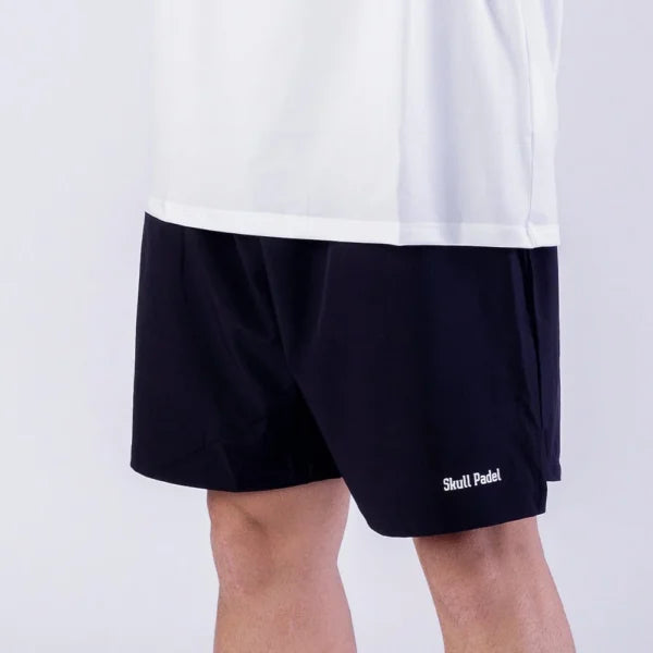 Skull Padel Sportshort Black