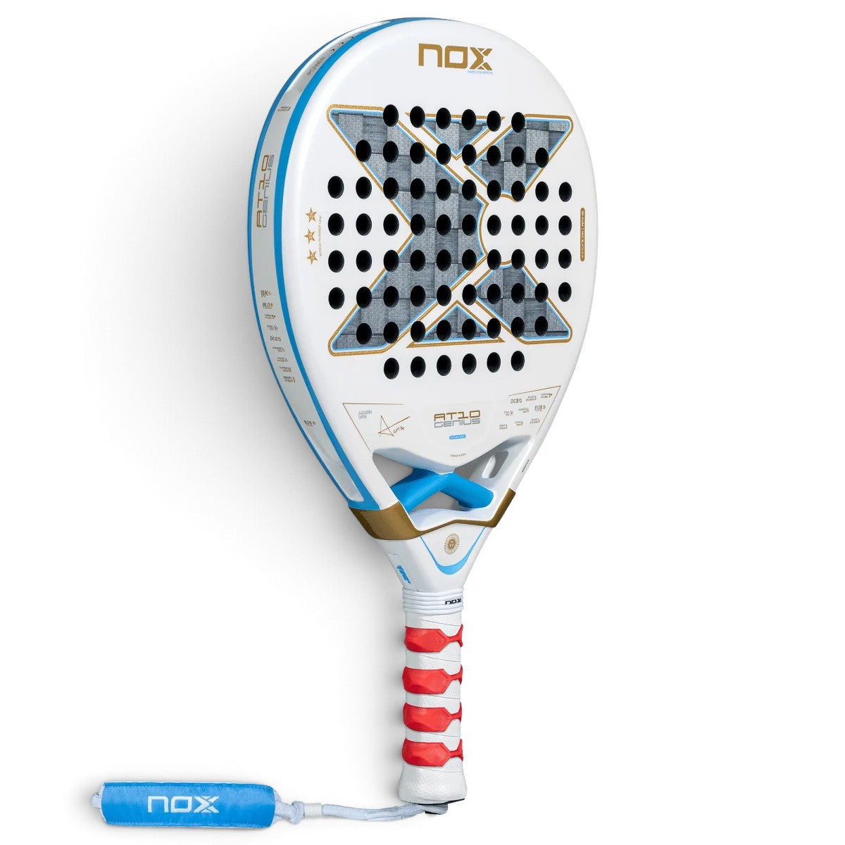 Nox AT10 Genius 18K Alum Buenos Aires Exclusive Edition Padel Racket
