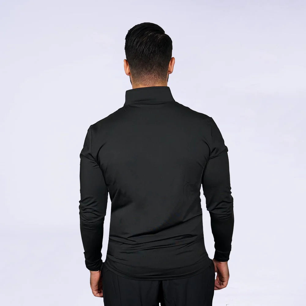 Skull Padel Longsleeve - Blank & White