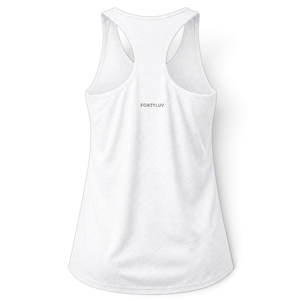 Fortyluv Oncourt Women's Performance Vest - White