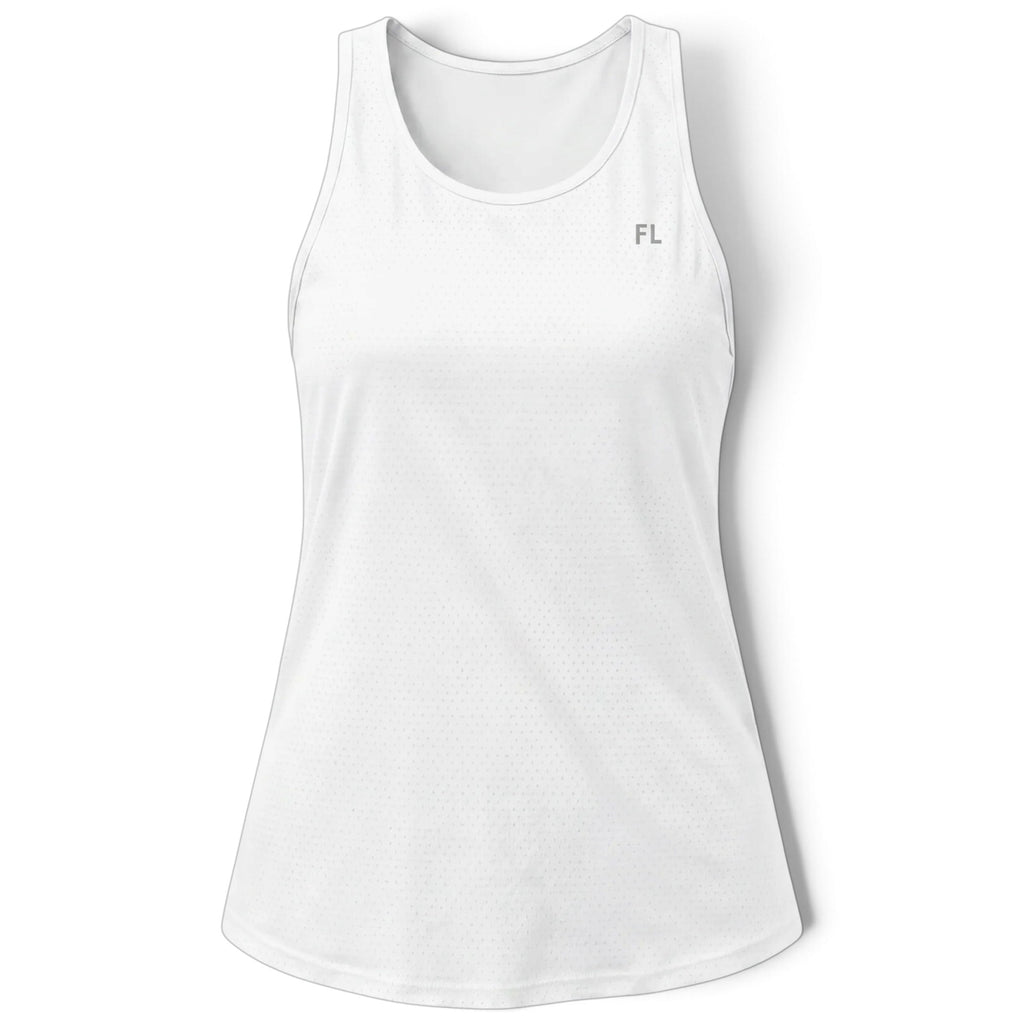 Fortyluv Oncourt Women's Performance Vest - White