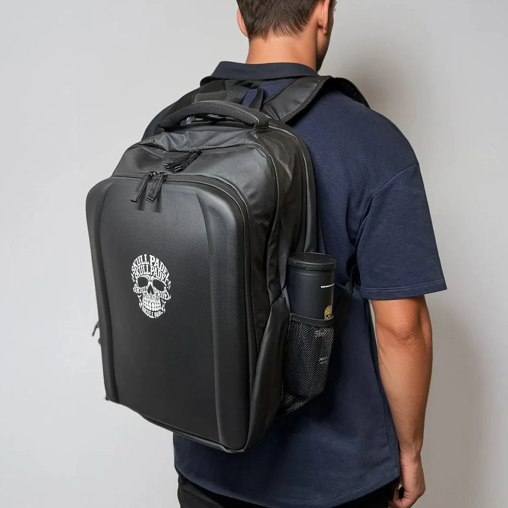 Skull Padel XL Backpack Black White